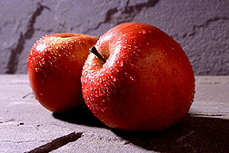 organic apples