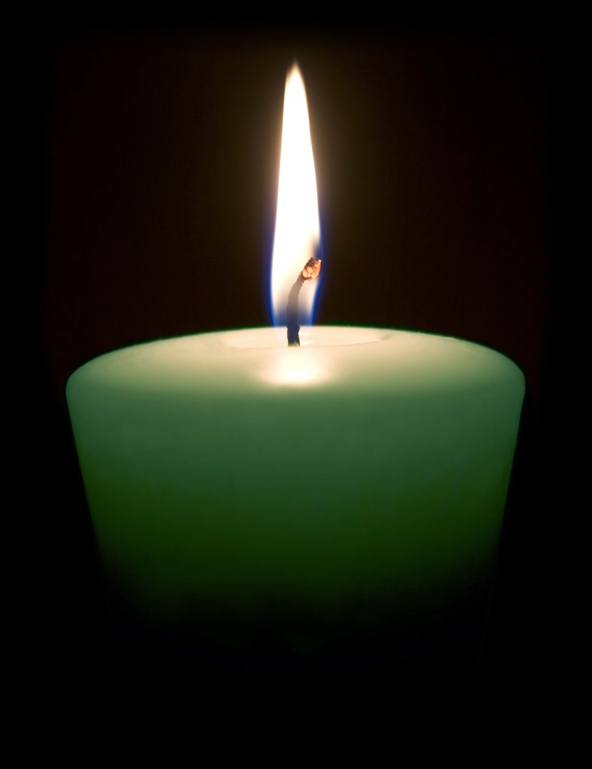 burning candle