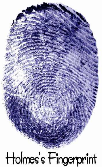 Sherlock Holmes fingerprint