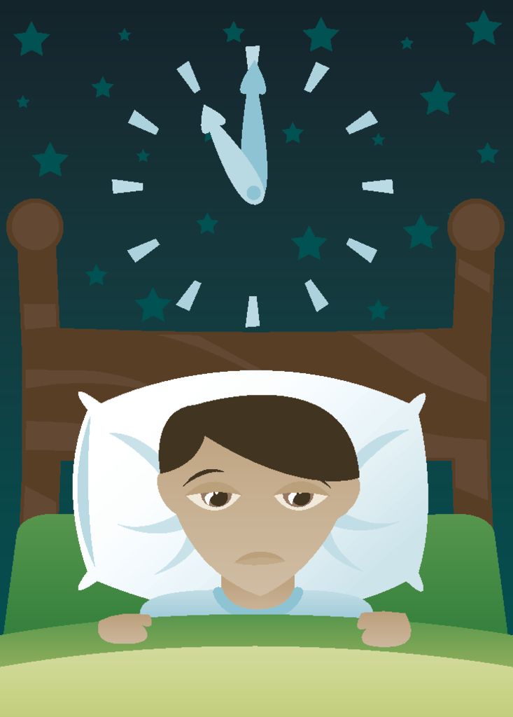 unable to sleep - insomnia